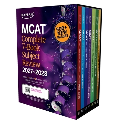 MCAT Complete 7-Book Subject Review 2027-2028 Biggest Update Ever: 500+ New Images & All-New Cars Book 3 Practice Tests (Kaplan Test Prep)