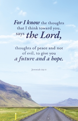 Graduation Bulletin: A Future (Package of 100): Jeremiah 29:11 (Nkjv)