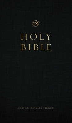 ESV Church Bible, Large Print, Red Letter (Hardcover, Black)