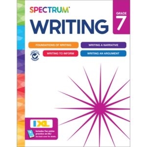 Spectrum Writing Workbook, Grade 7